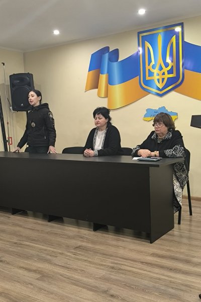 профілактична зустріч з інспектором ювенальної превенції