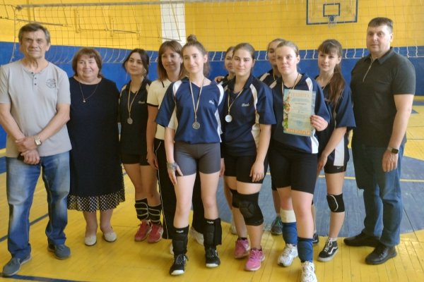 змагання з волейболу серед дівочих команд закладів фахової передвищої освіти