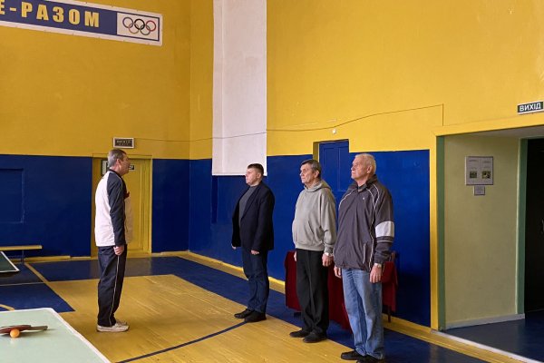 другий етап змагань з настільного тенісу під девізом «Пліч-о-пліч»