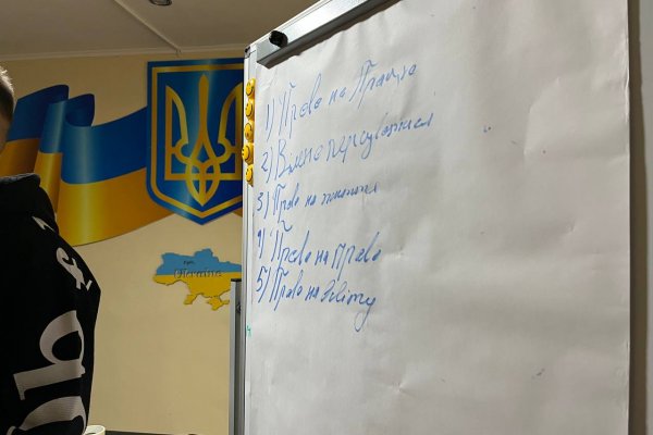 неформальний захід у рамках проєкту «Амбасадори змін»