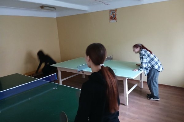 Підготовка команди коледжу до змагань з настільного тенісу