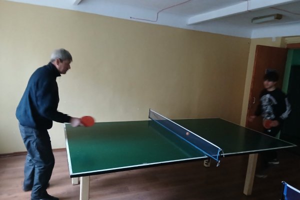 Підготовка команди коледжу до змагань з настільного тенісу