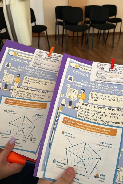 участь у психолого-педагогічному семінарі «Soft Skills викладача. Нові виклики старих навичок»